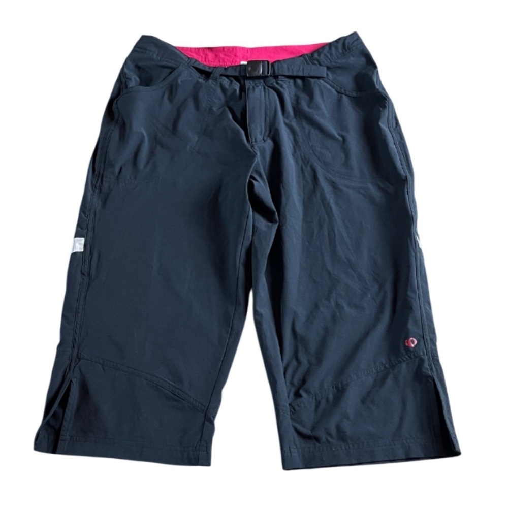 Pearl Izumi Women's Black Pink Athletic Cycling Shorts - Small